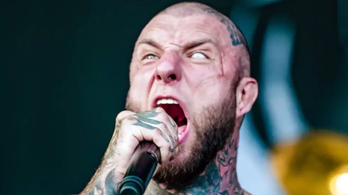 Foto: Vokalis Slaughter to Prevail, Alex Terrible. (Devilman, Danny Wimmer Presents)