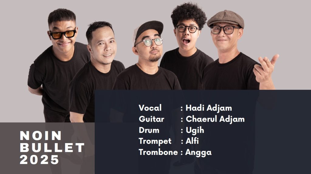 Formasi Noin Bullet, Band SKA asal Bandung. (Dok Noin Bullet)