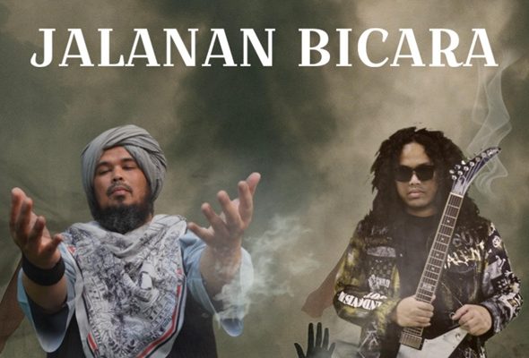 Foto: Cakra Barani bersama Ustadz Derry Sulaiman merilis lagu Jalanan Bicara, single ke-9 yang mengangkat isu krisis kepercayaan rakyat terhadap wakil parlemen. (Istimewa)