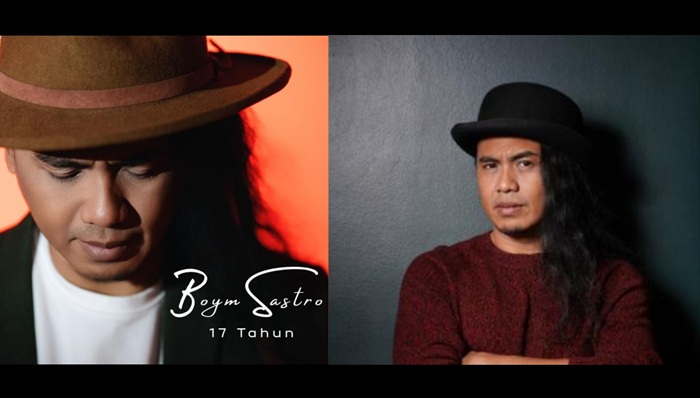 Foto: Musisi Boym Sastro, yang dikenal sebagai salah satu personel band Seurieus, merilis single terbarunya bertajuk “17 Tahun” di bawah naungan Alpro Entertainment. (Istimewa/Kolase DewanDistorsi.com)